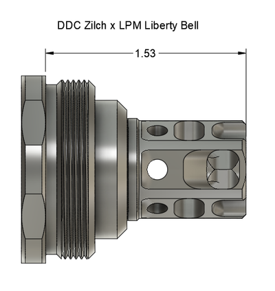 LPM "Liberty Bell" Muzzle Brake