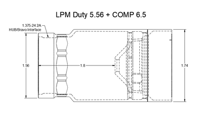 COMP 6.5 - Competition Silencer