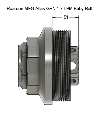 LPM "Baby Bell" Muzzle Brake