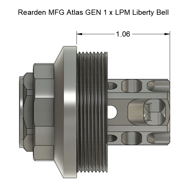 LPM "Liberty Bell" Muzzle Brake
