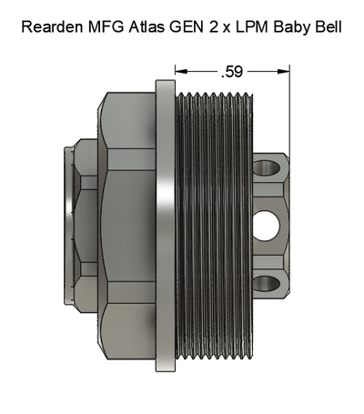 LPM "Baby Bell" Muzzle Brake