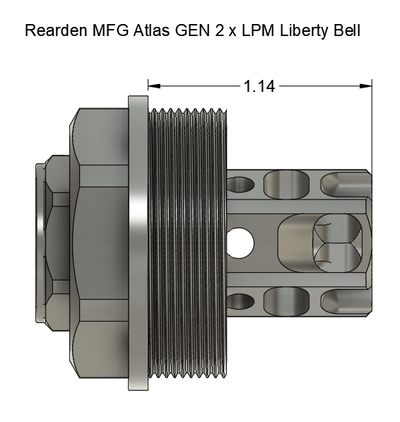 LPM "Liberty Bell" Muzzle Brake