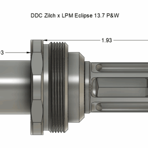 LPM "Eclipse" 13.7" Pin and Weld Flash Hider - Image 12