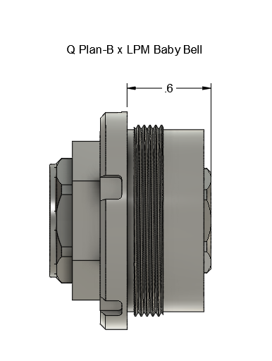 LPM "Baby Bell" Muzzle Brake