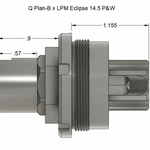 LPM "Eclipse" 14.5" Pin and Weld Flash Hider - Image 11