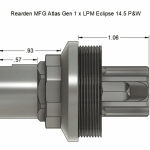 LPM "Eclipse" 14.5" Pin and Weld Flash Hider - Image 9