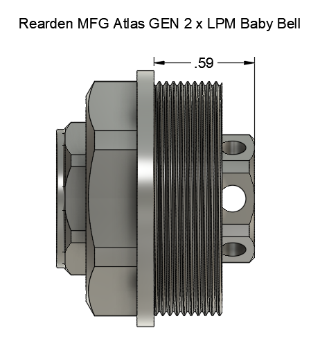 LPM "Baby Bell" Muzzle Brake