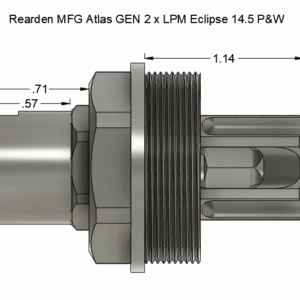 LPM "Eclipse" 14.5" Pin and Weld Flash Hider - Image 10