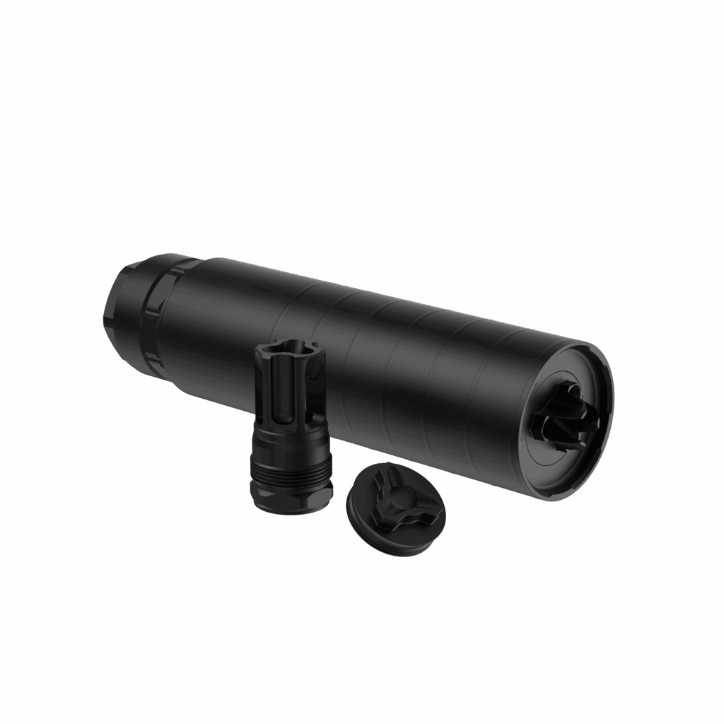Torch QD 5.56/6mm Caliber Rifle Silencer