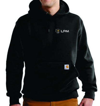 LPM Heavy Hoodie - Black